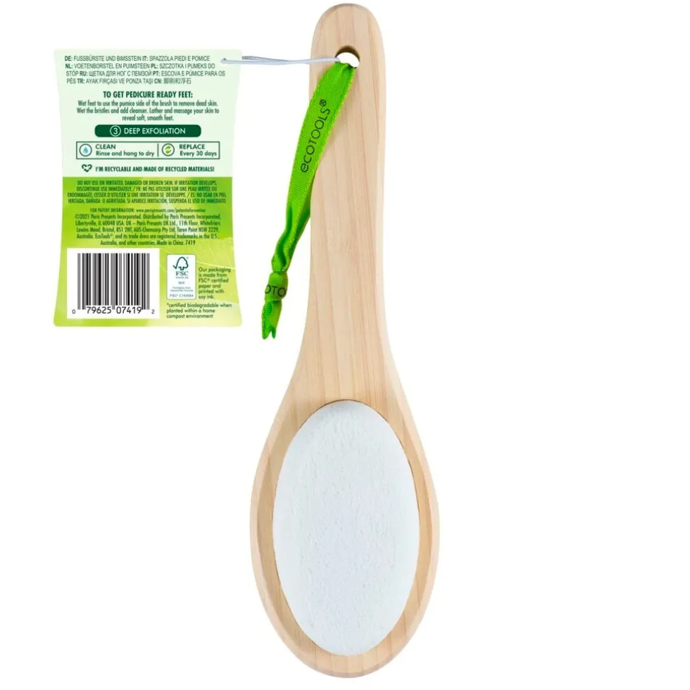 Ecotools 7419 Voetborstel en Puimsteen