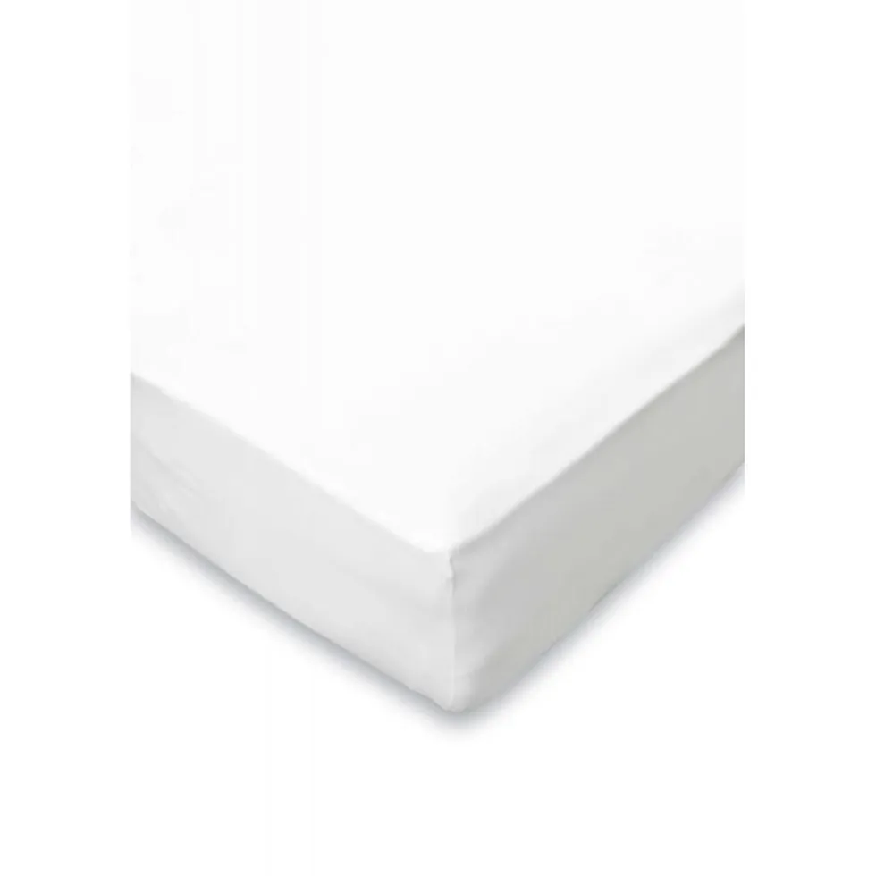 Elegance Hoeslaken Jersey Katoen Stretch 35cm Hoge Hoek - wit 120/130/140x200cm