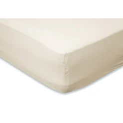 Elegance Hoeslaken Katoen Perkal 35cm Hoekhoogte - ivoor 160x200cm