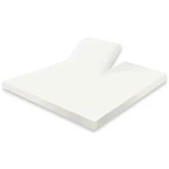 Elegance Splittopper Hoeslaken Jersey Katoen Stretch - ivoor 160x200cm