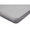Elegance Topper Hoeslaken Jersey Katoen Stretch - licht grijs 80/90x190/200cm