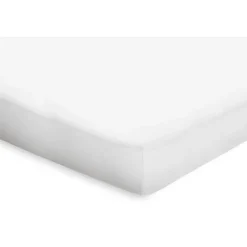 Elegance Topper Hoeslaken Katoen Perkal - wit 140x200cm
