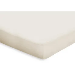 Elegance Topper Hoeslaken Katoen Perkal - ivoor 140x200cm