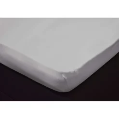 Elegance Topper Hoeslaken Jersey Katoen Stretch - licht grijs 160x200cm
