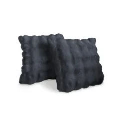 Eleganzzz Bubble Pom Pom Rabbit Fur Sierkussens Hoofdkussen