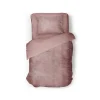 Eleganzzz Dekbedovertrek Flanel Fleece - old rose 140x200/220cm