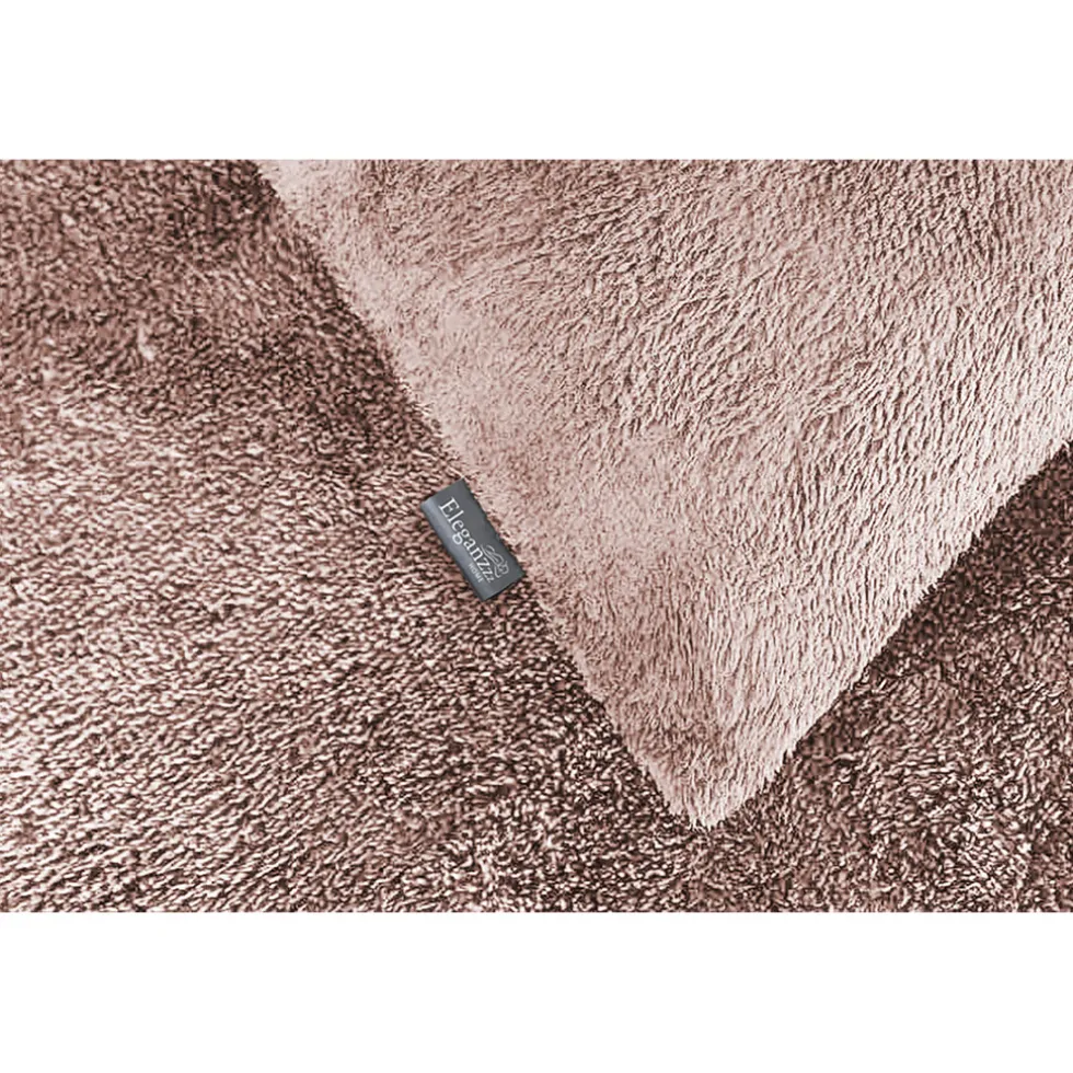 Eleganzzz Dekbedovertrek Teddy Pluche - light pink 140x200/220cm