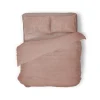 Eleganzzz Dekbedovertrek Teddy Pluche - light pink 240x200/220cm