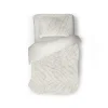 Eleganzzz Dekbedovertrek Bubble Pom Pom Rabbit Fur - off white 140x200/220cm