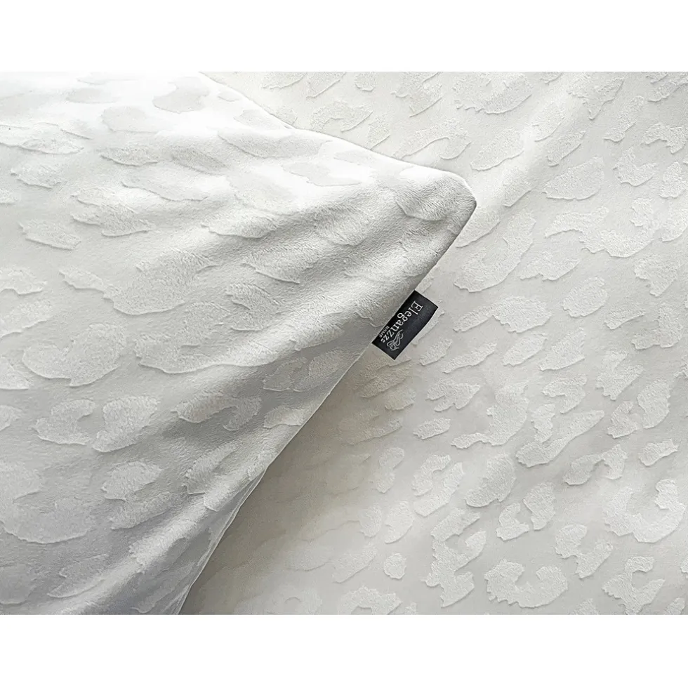 Eleganzzz Dekbedovertrek Micro Mink Leopard - off white 140x200/220cm