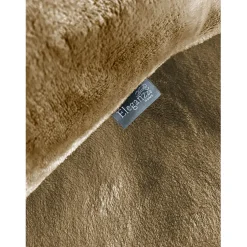 Eleganzzz Dekbedovertrek Flanel Fleece - gold 200x200/220cm