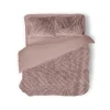 Eleganzzz Dekbedovertrek Jacquard Rabbit Fur - pink 240x200/220cm
