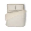 Eleganzzz Dekbedovertrek Teddy Pluche - off white 200x200/220cm