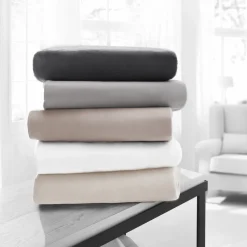 Eleganzzz Hoeslaken Flanel 35cm Hoekhoogte - ivoor 180x210/220cm