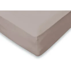 Eleganzzz Hoeslaken Flanel 35cm Hoekhoogte - taupe 90x200cm
