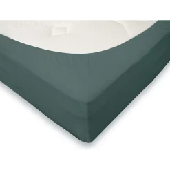 Eleganzzz Hoeslaken Flanel 35cm Hoekhoogte - groen 180x200cm