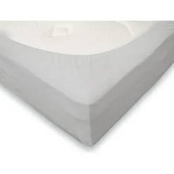 Eleganzzz Hoeslaken Flanel 35cm Hoekhoogte - licht grijs 180x200cm