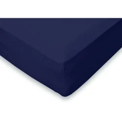 Eleganzzz Hoeslaken Flanel 35cm Hoekhoogte - blauw 90x200cm