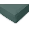 Eleganzzz Hoeslaken Flanel 35cm Hoekhoogte - groen 80x200cm