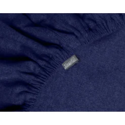 Eleganzzz Hoeslaken Flanel 35cm Hoekhoogte - blauw 140x200cm