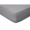 Eleganzzz Hoeslaken Jersey Katoen Stretch 35cm Hoge Hoek - licht grijs 120/130/140x200cm