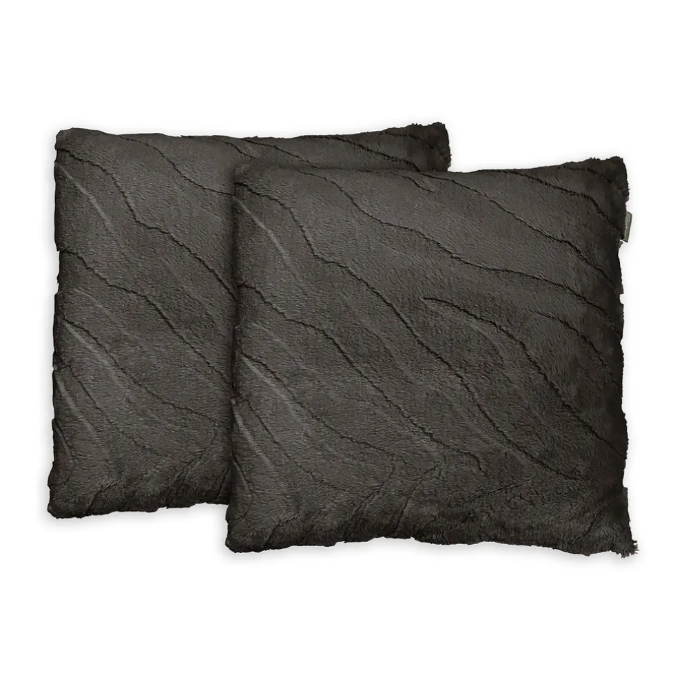 Eleganzzz Jacquard Rabbit Fur Sierkussens Hoofdkussen