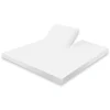 Eleganzzz Splittopper Hoeslaken Jersey Katoen Stretch - wit 160x200cm