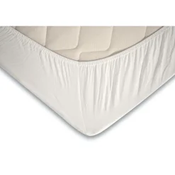Eleganzzz Topper Hoeslaken Jersey Katoen Stretch - wit 90x210/220 - 100x200