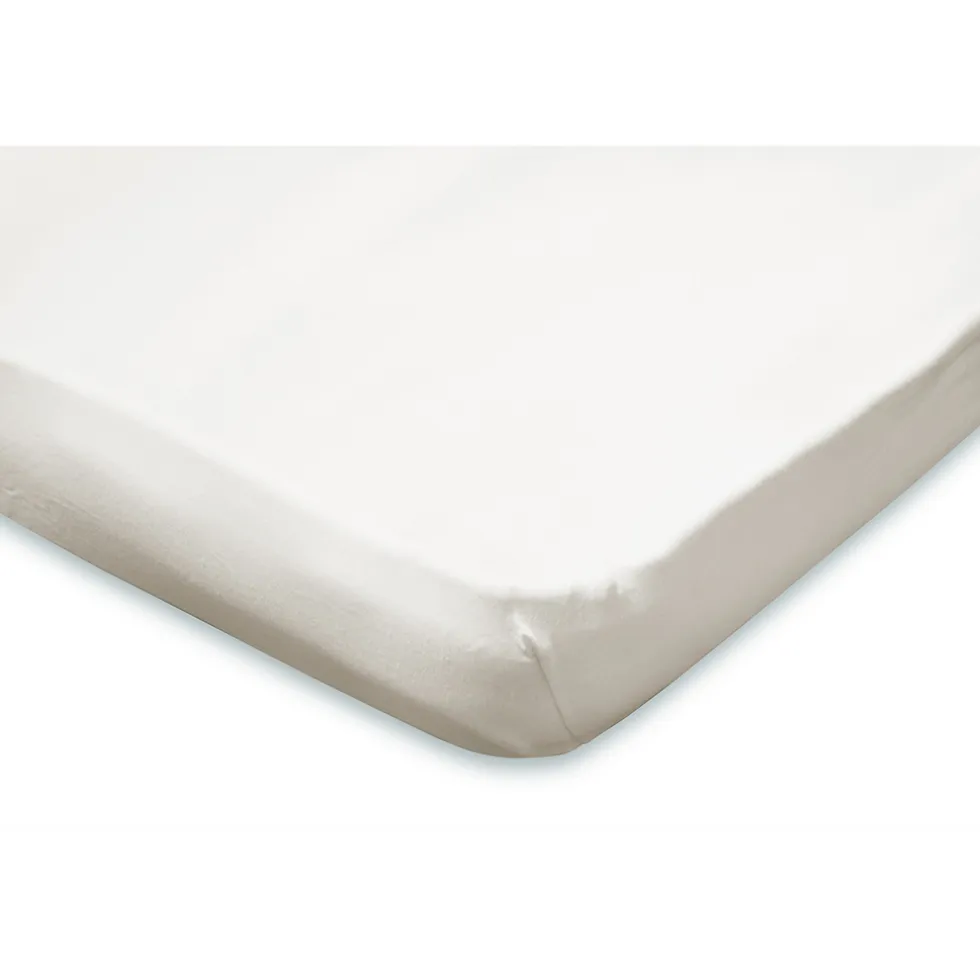 Eleganzzz Topper Hoeslaken Jersey Katoen Stretch - ivoor 120/130/140x200cm