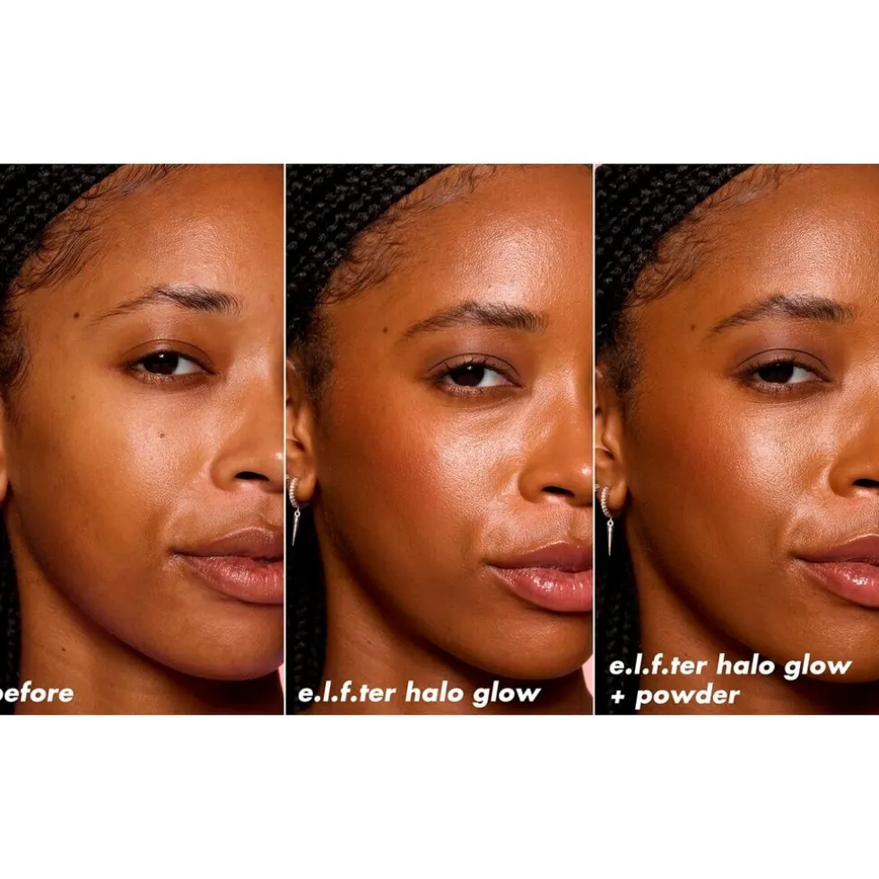 e.l.f. Halo Glow Powder Filter Deep Warm Pressed Powder