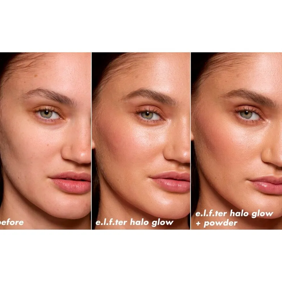 e.l.f. Halo Glow Powder Filter Light Warm Pressed Powder