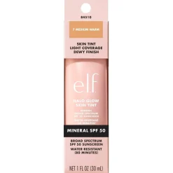 e.l.f. Halo Glow SPF50 7 Medium Warm Skin Tint