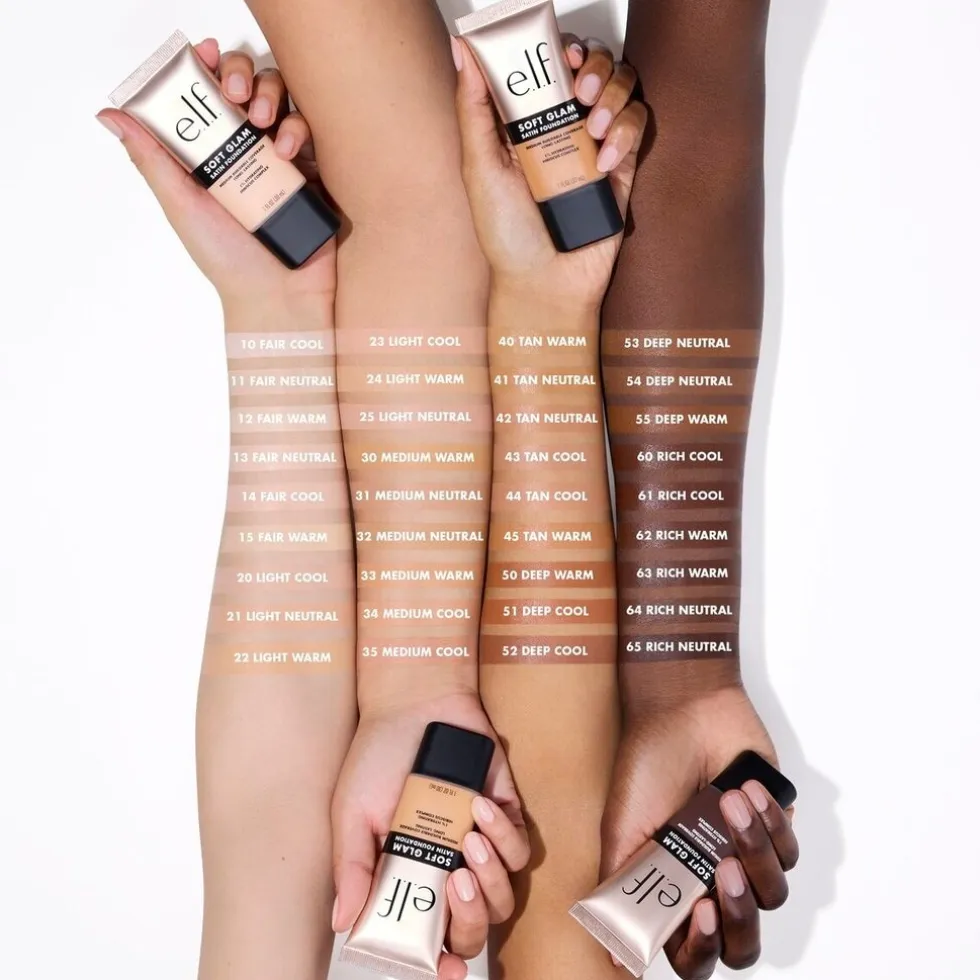 e.l.f. Soft Glam 13 Fair Neutral Satin Foundation
