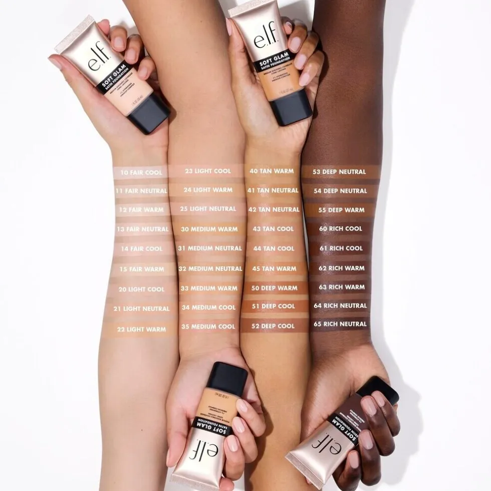 e.l.f. Soft Glam 62 Rich Warm Satin Foundation