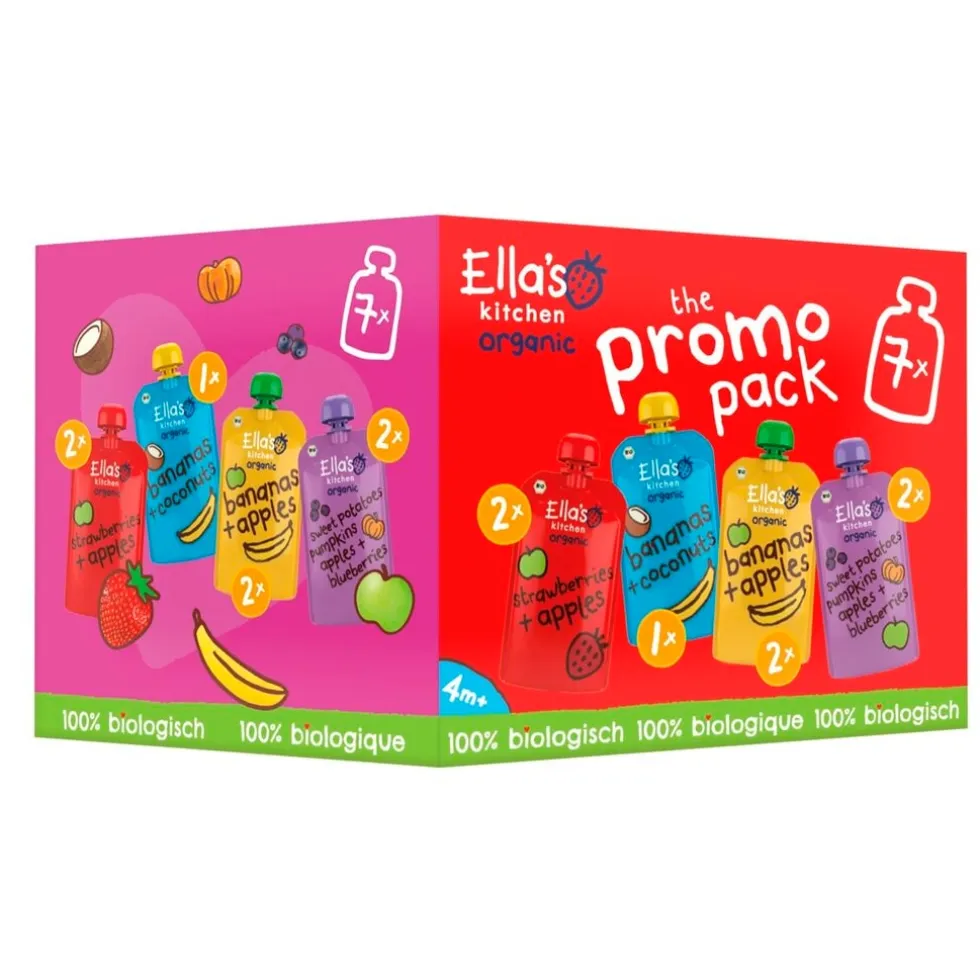 Ella's Kitchen 100% Biologische Knijpzakjes
