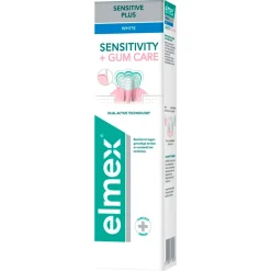 Elmex Sensitive Plus Gum + Gentle White Tandpasta