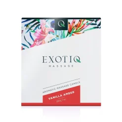 Exotiq Massagekaars Vanille Amber 200g