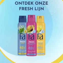 Fa Passion Fruit Pools Deodorant Spray