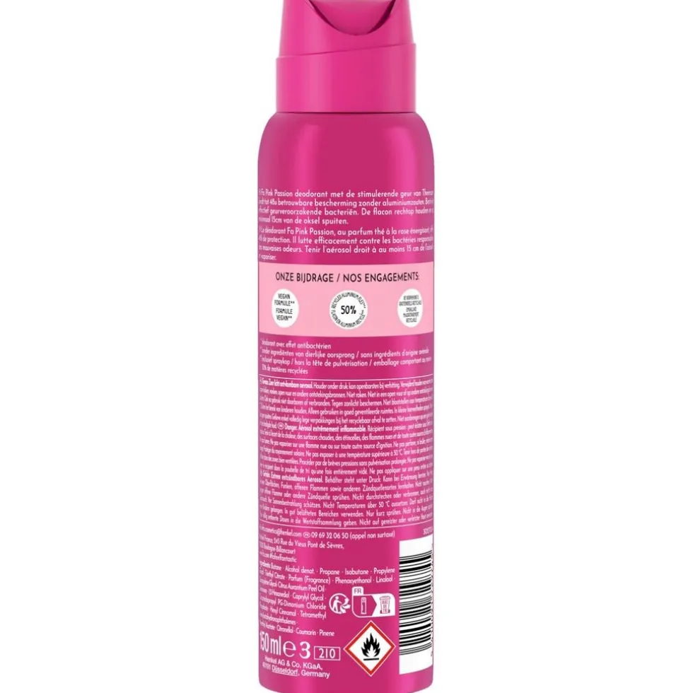 Fa Pink Passion Deodorant Spray