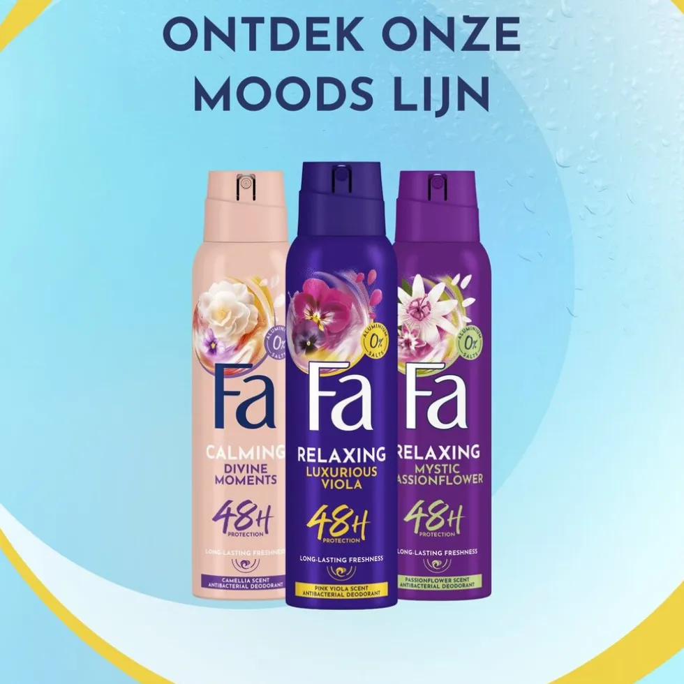Fa Relaxing Luxurious Viola Deodorant Spray
