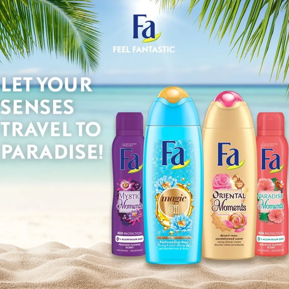 Fa Relaxing Mystic Passion Flower Deodorant Spray
