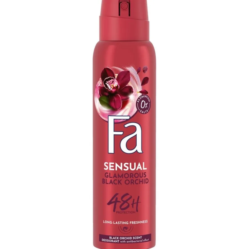 Fa Sensual Glamorous Black Orchid Deodorant Spray