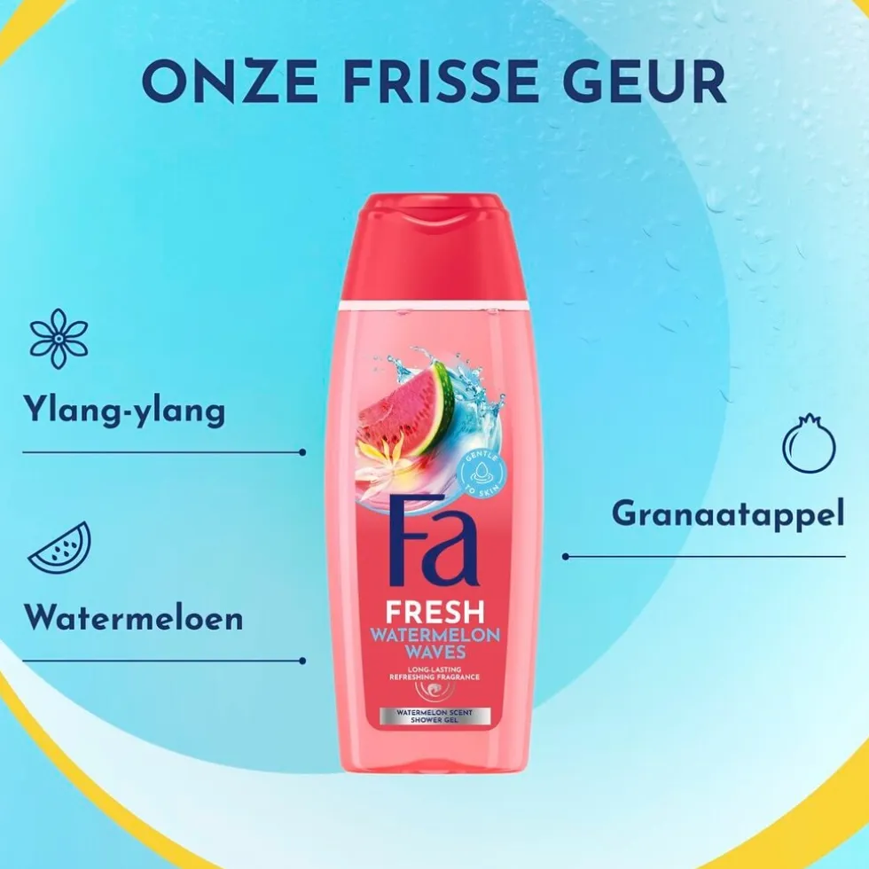 Fa Watermelon Waves Douchegel