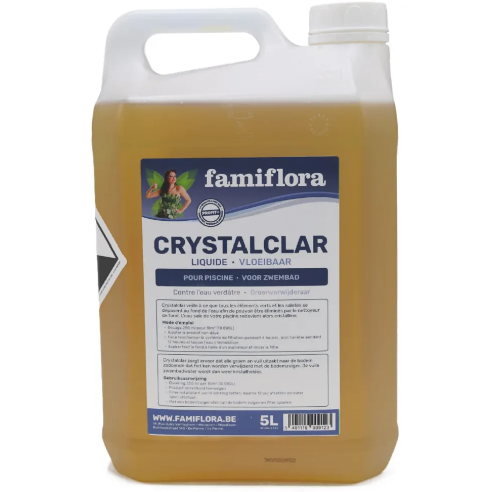 Famiflora Crystalclar vloeibaar 5L groenverwijderaar