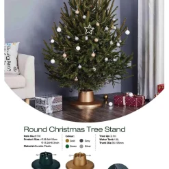 Famiflora kerstboomvoet met schroefklem