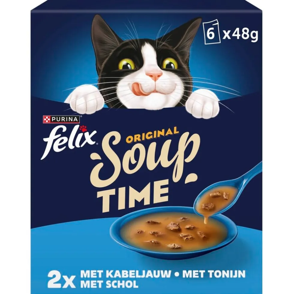 Felix Little Extras Soup Time Kattenvoer
