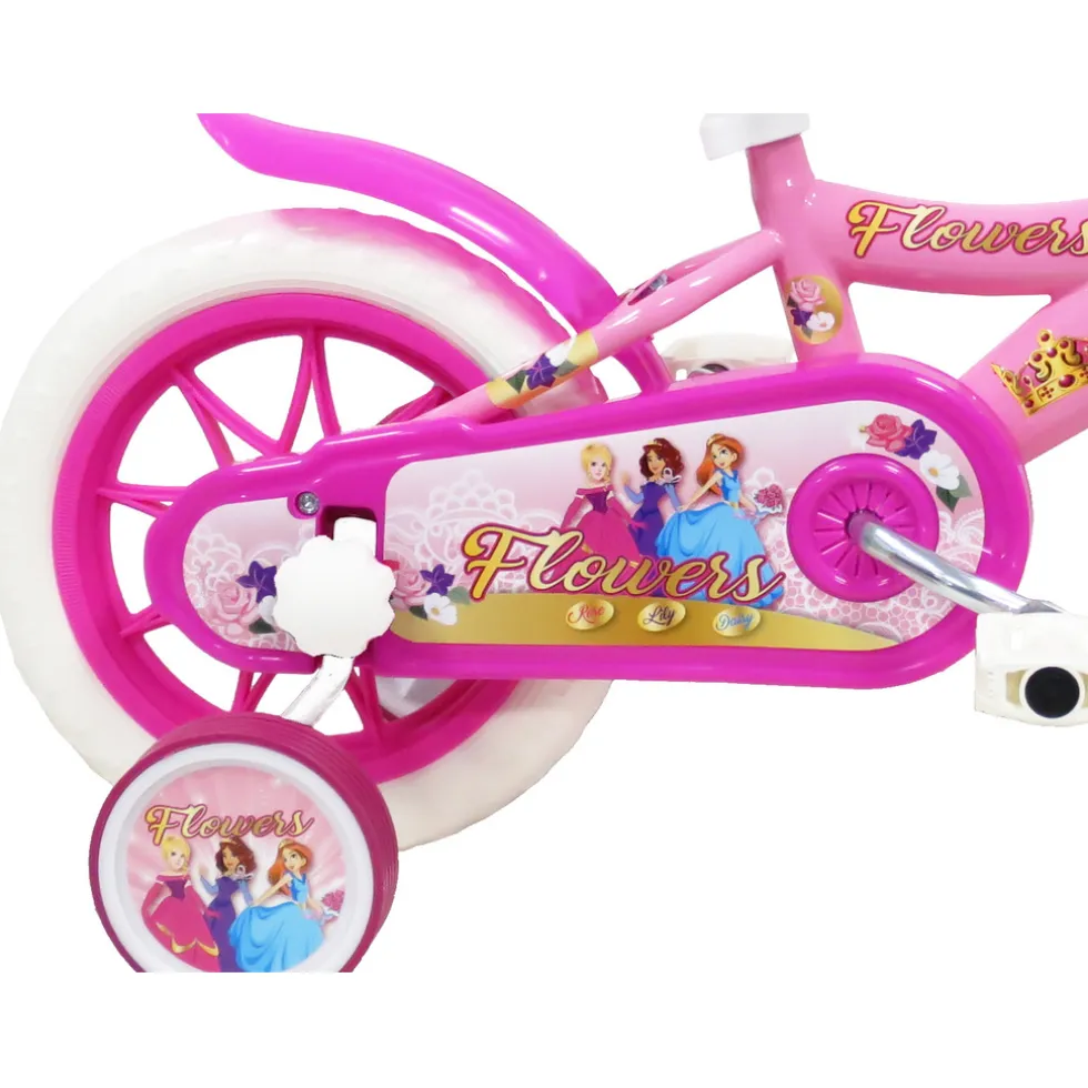Flowers kinderfiets