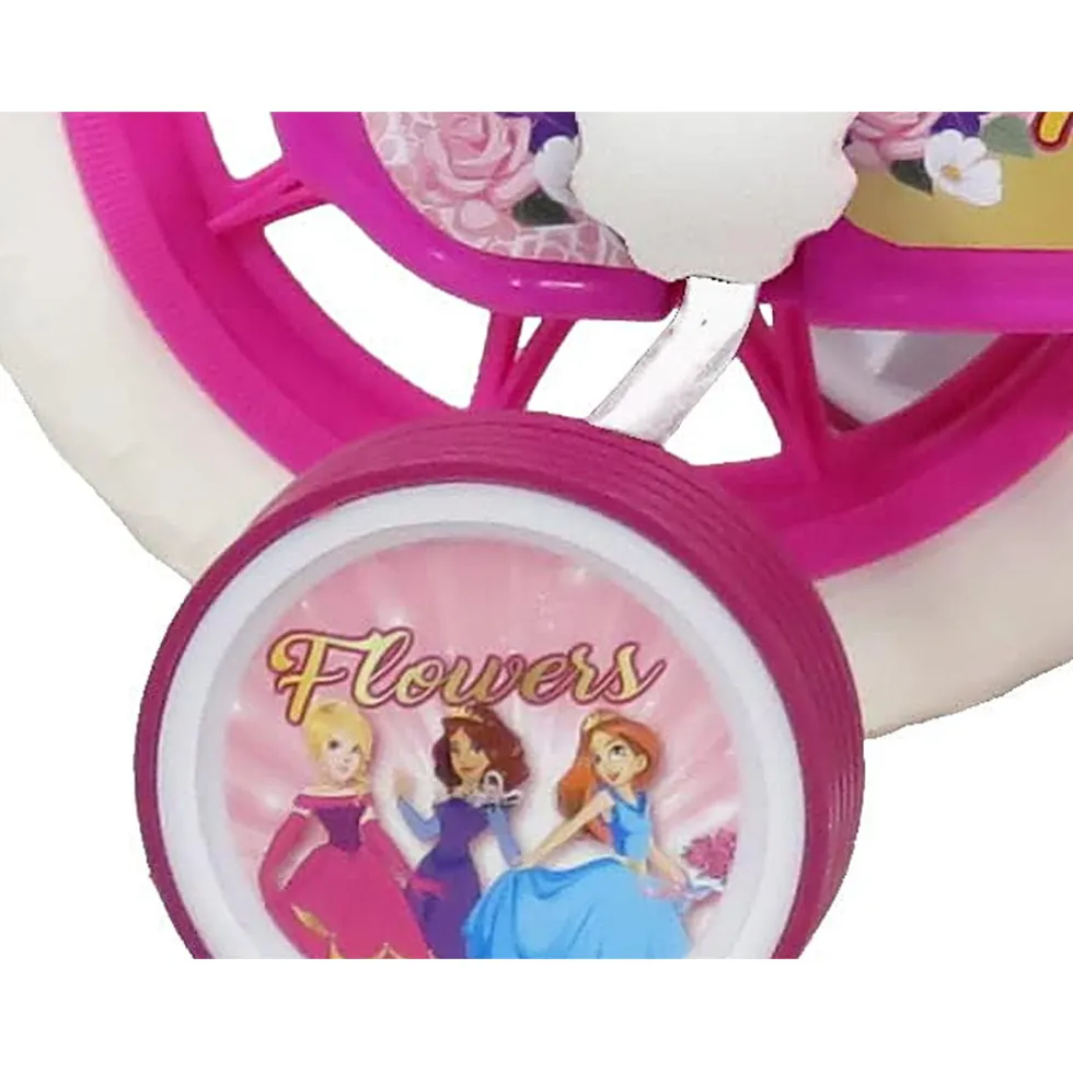 Flowers kinderfiets