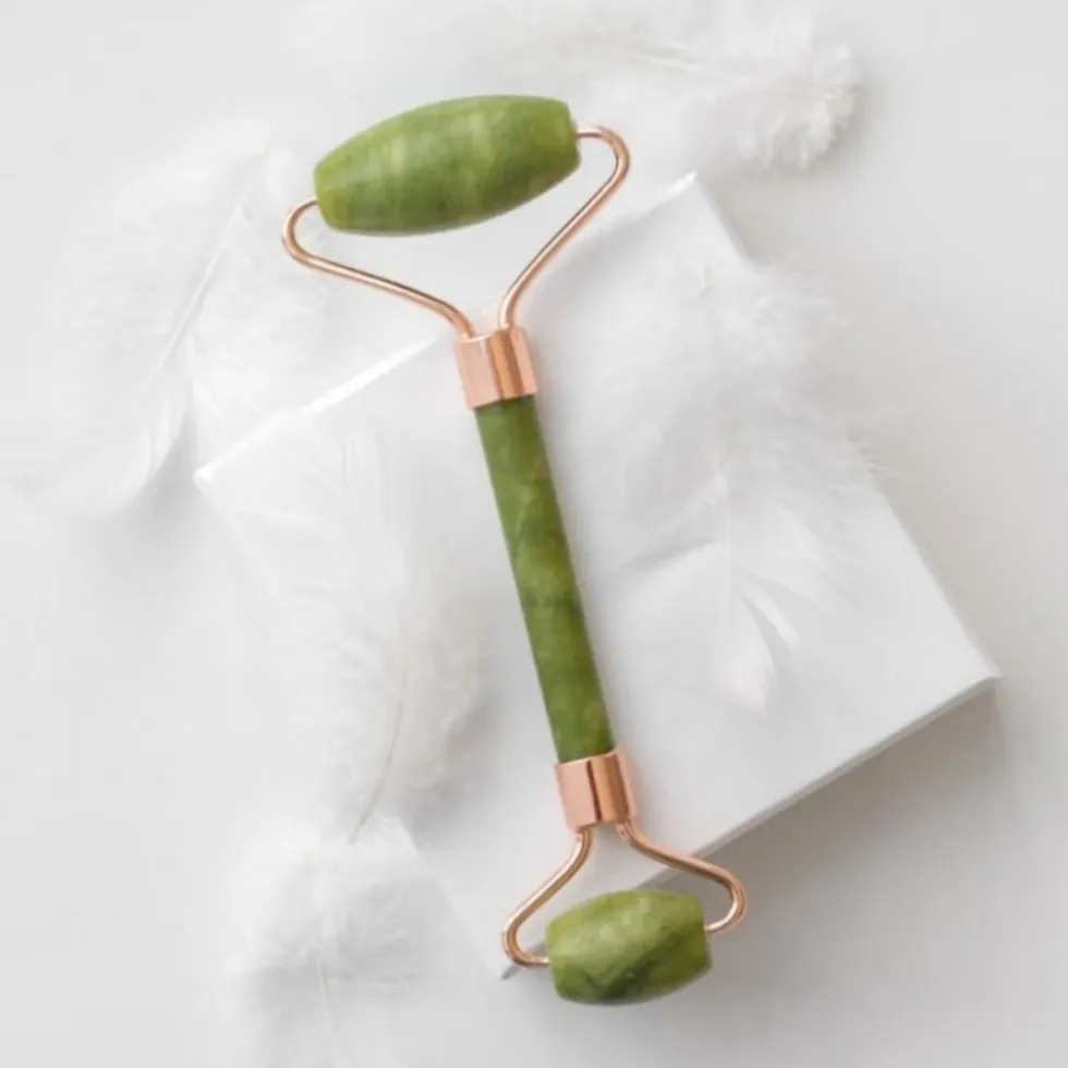 FLUFF Rose Quartz Gezichtsmassage Roller