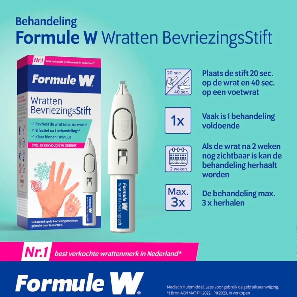 Formule W Wratten Bevriezingsstift